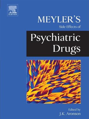 cover image of Meyler's Side Effects of Psychiatric Drugs
